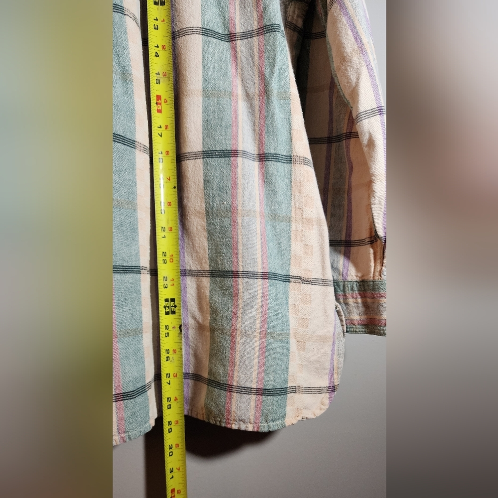 Vintage RIGGINS Special Issue “All Seasons” Cotton Plaid Button Down Shirt - Picture 12 of 12
